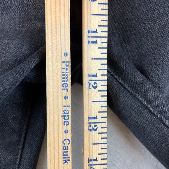 We the Free People Jayde Flare Bell Bottom Jeans Woimens Sz 25 Black Denim - Picture 11 of 12